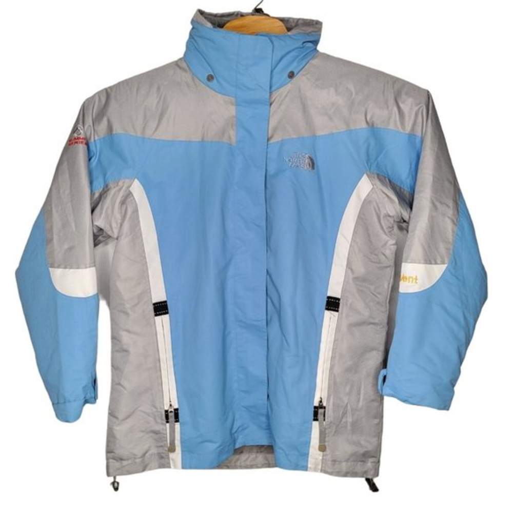 The North Face XL Summit‎ Series Hyvent Women's Blue / Gray Full Zip Jacket